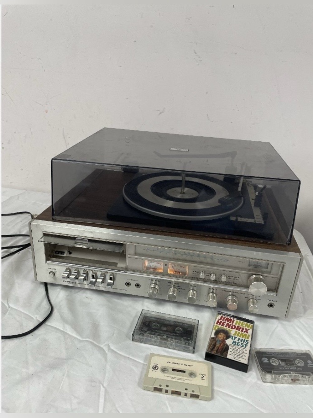 Vintage Pioneer Centrex KH-7766 Stereo System Turntable Cassette AM/FM Radio